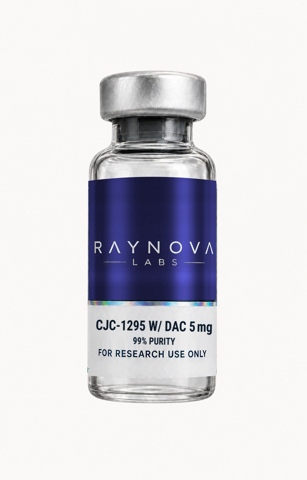 Raynova Labs research vial — CJC-1295 w/ DAC (5mg)