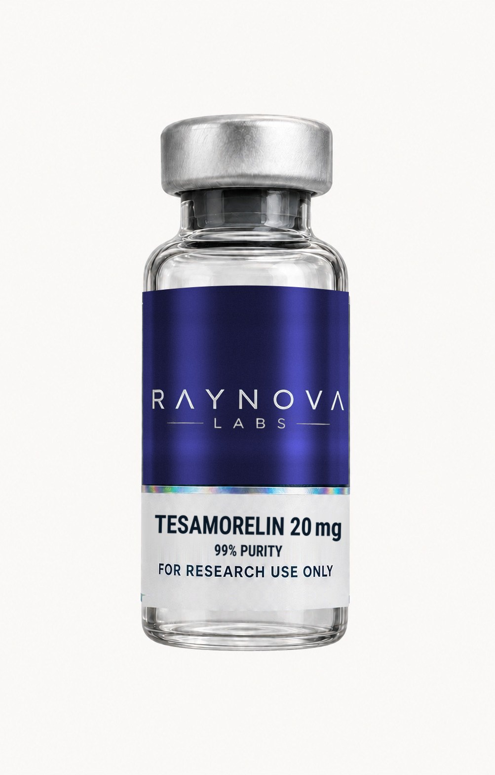 Raynova Labs research vial — Tesamorelin (20mg)